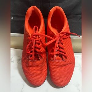 NOBULL orange sneakers used but in great condition